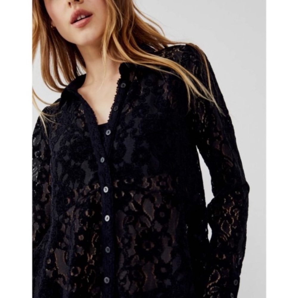 Free People Heather Swinghem Tunic Size Small - Picture 9 of 10